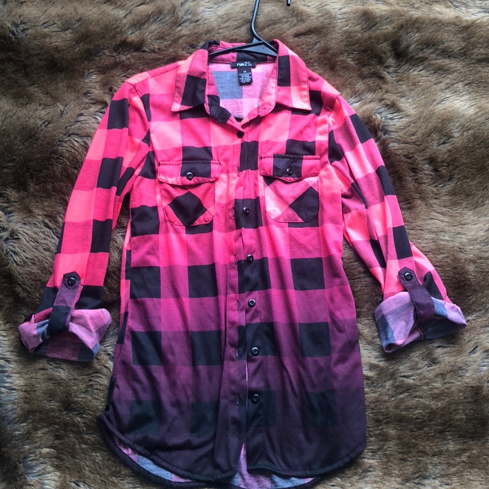 Rue21 Flannel button up